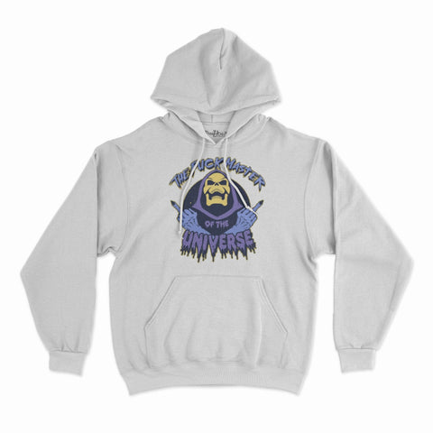 felpa con cappuccio unisex- the fuck master of the universe