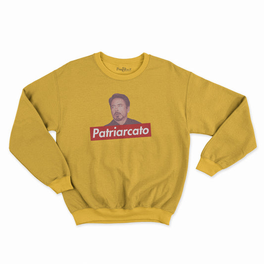 felpa girocollo unisex- patriarcato