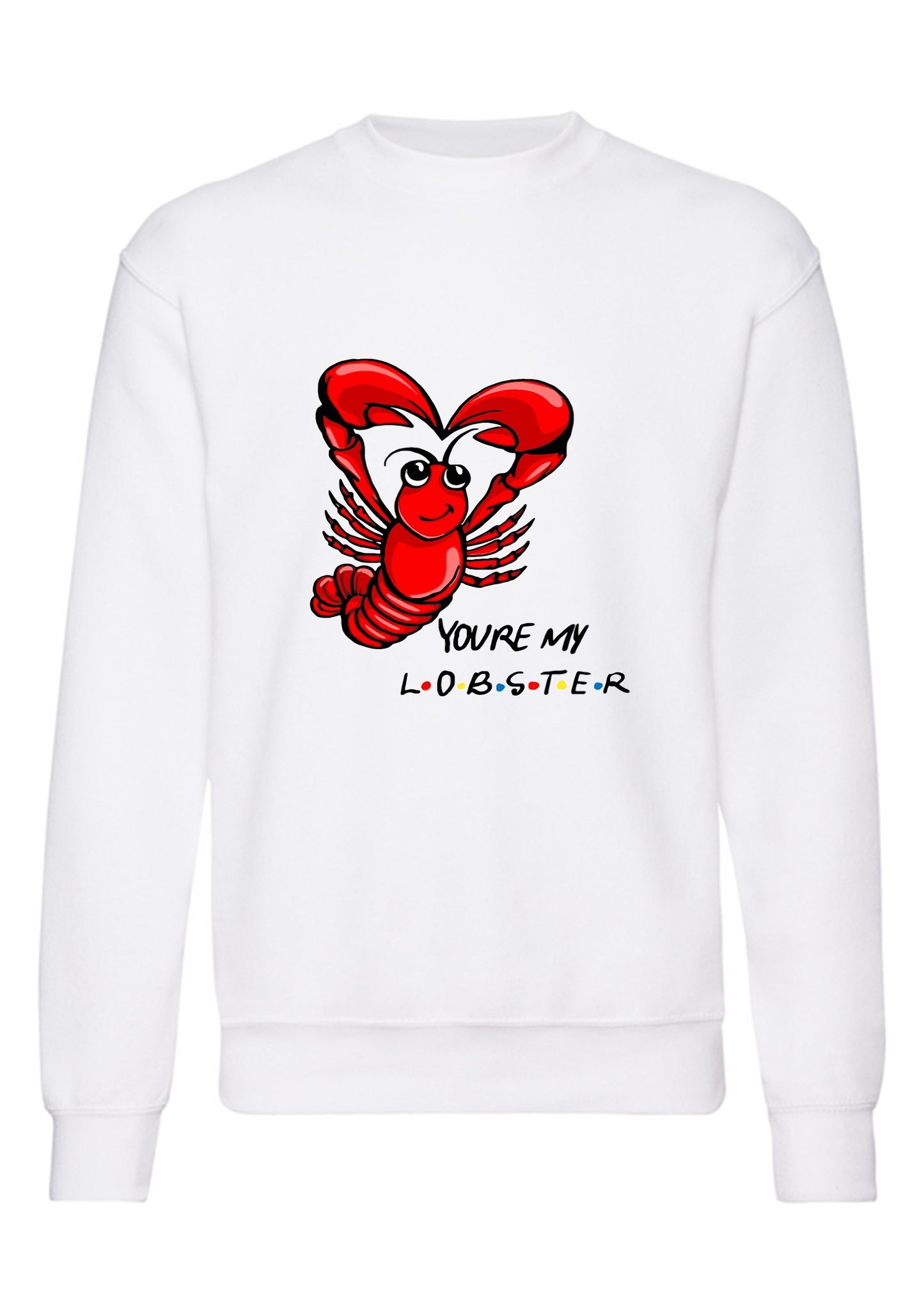 felpa girocollo unisex- lobster