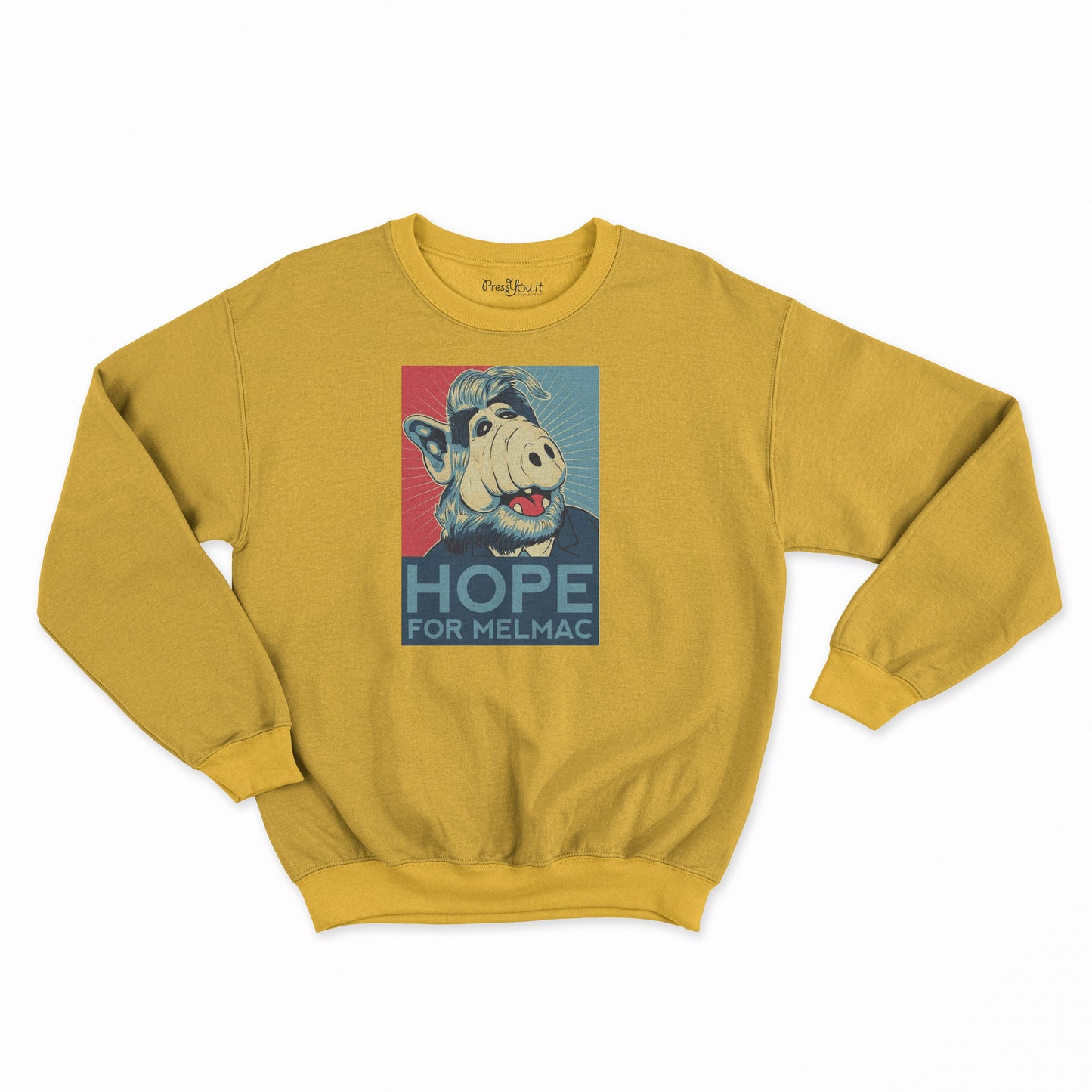 felpa girocollo unisex- hope for melmac