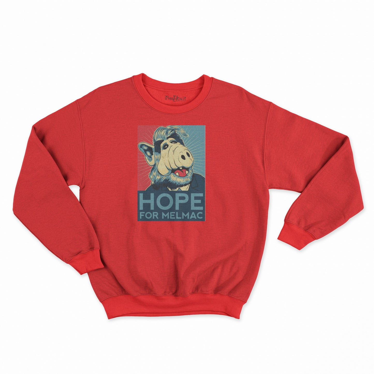 felpa girocollo unisex- hope for melmac