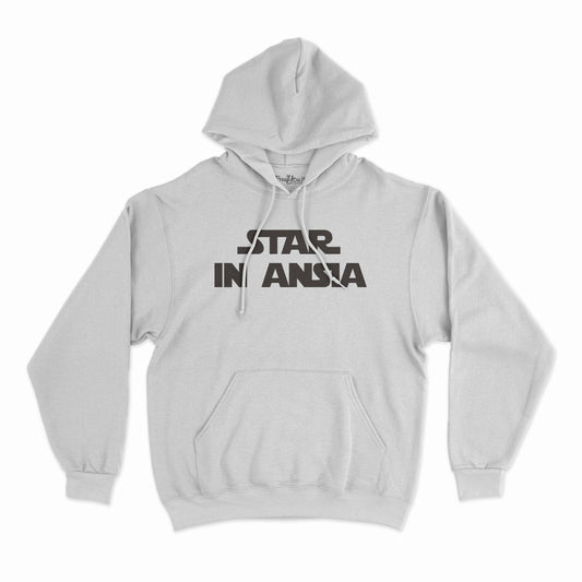 felpa con cappuccio unisex- star in ansia