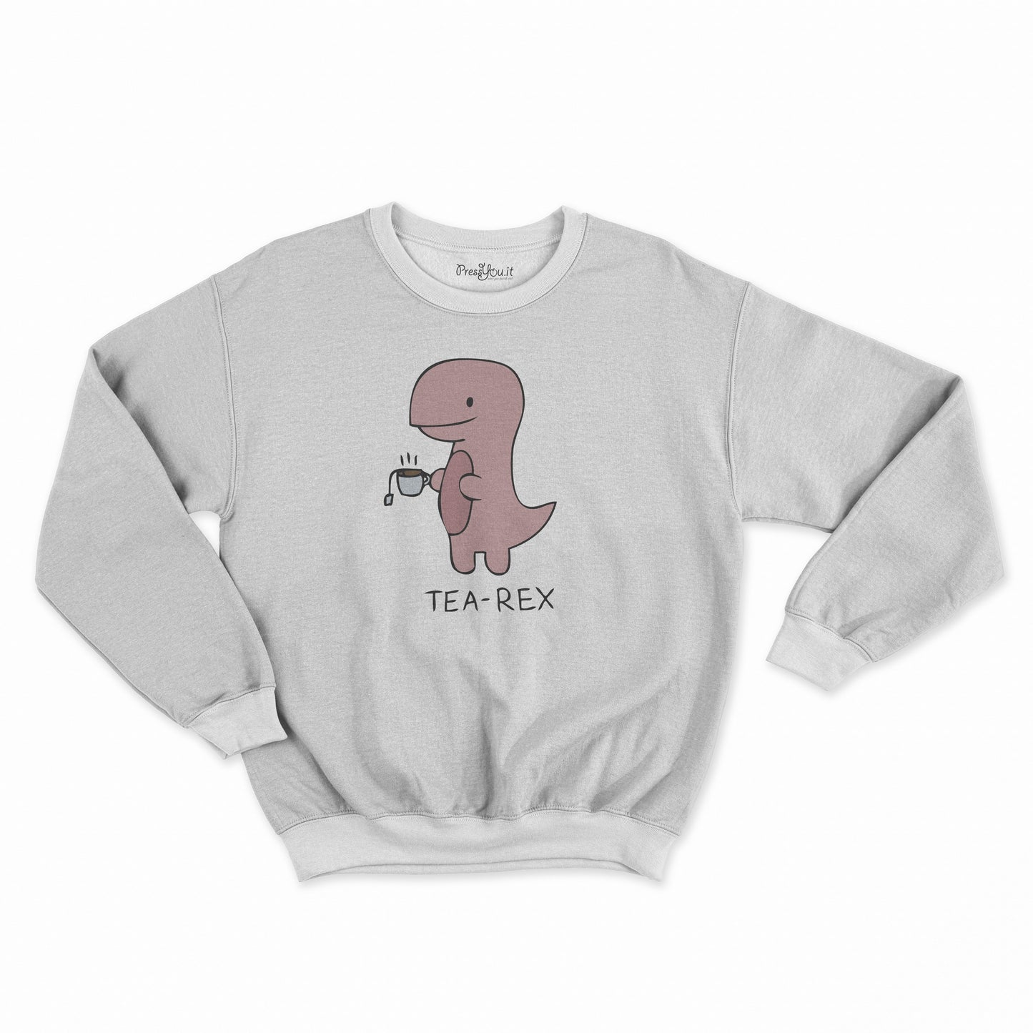 felpa girocollo unisex- tea rex