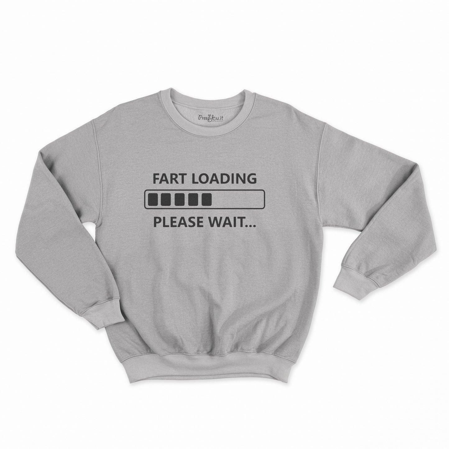 felpa girocollo unisex- fart loading