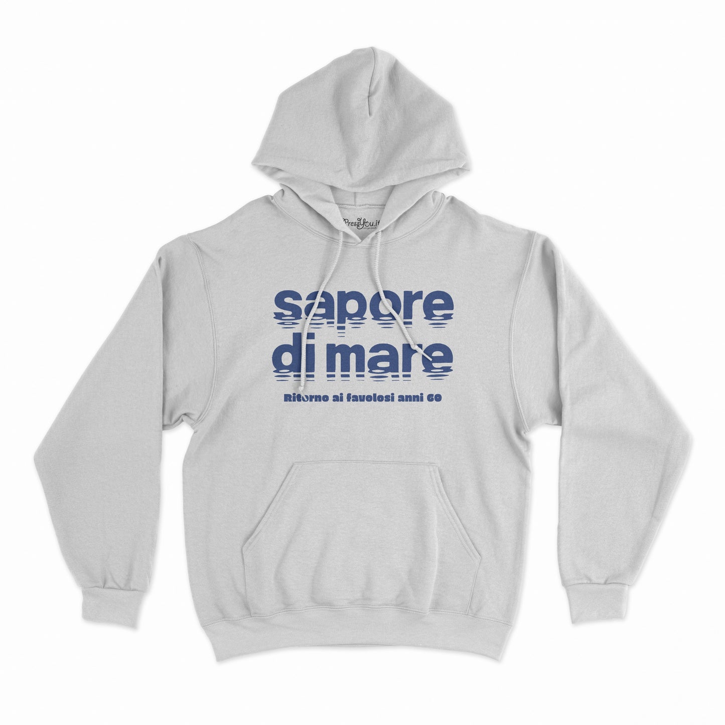 felpa con cappuccio unisex- sapore di mare