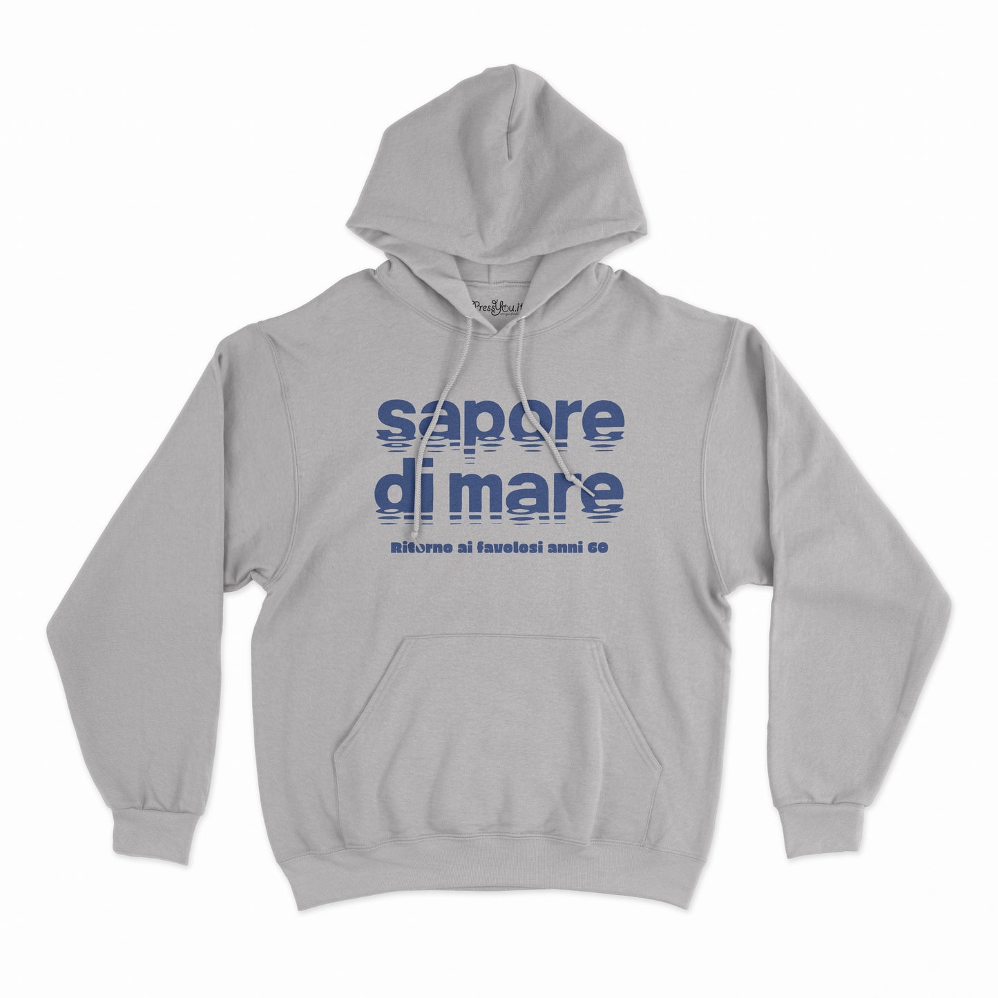 felpa con cappuccio unisex- sapore di mare