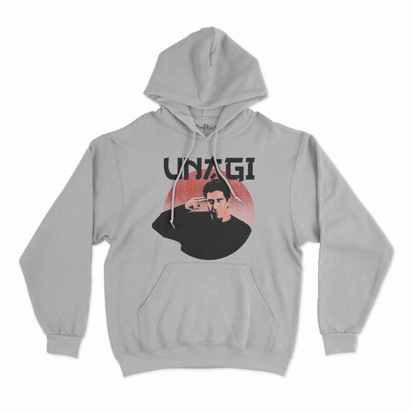 felpa con cappuccio unisex- unagi