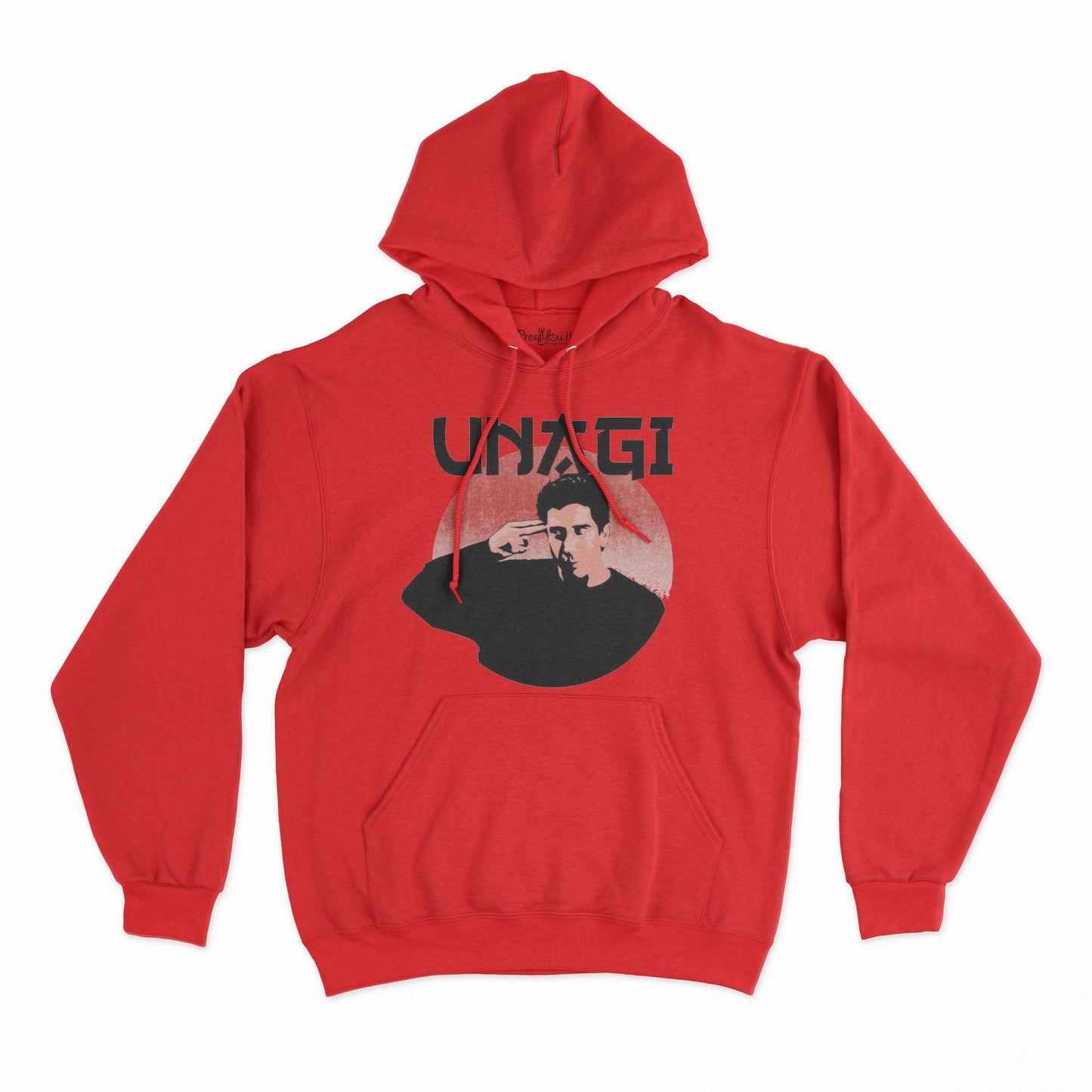 felpa con cappuccio unisex- unagi