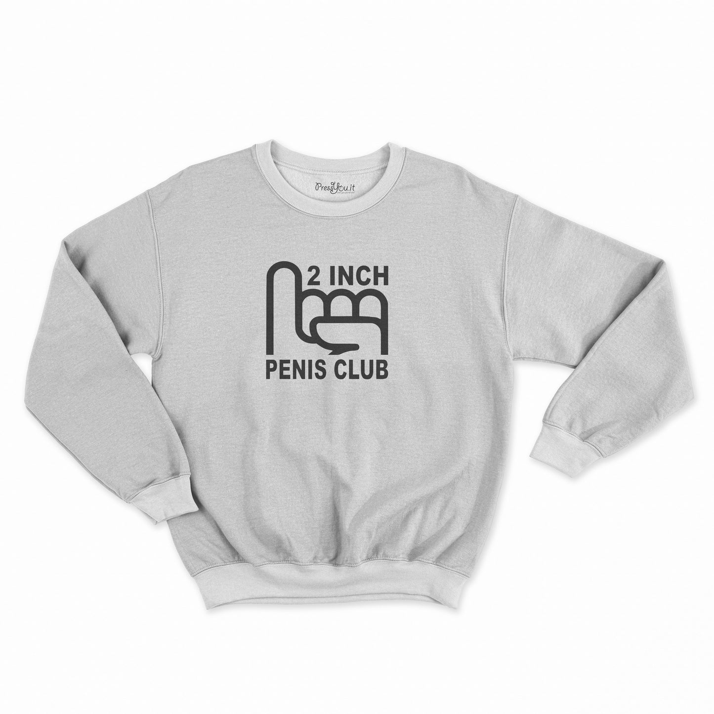 felpa girocollo unisex- 2 inch penis club