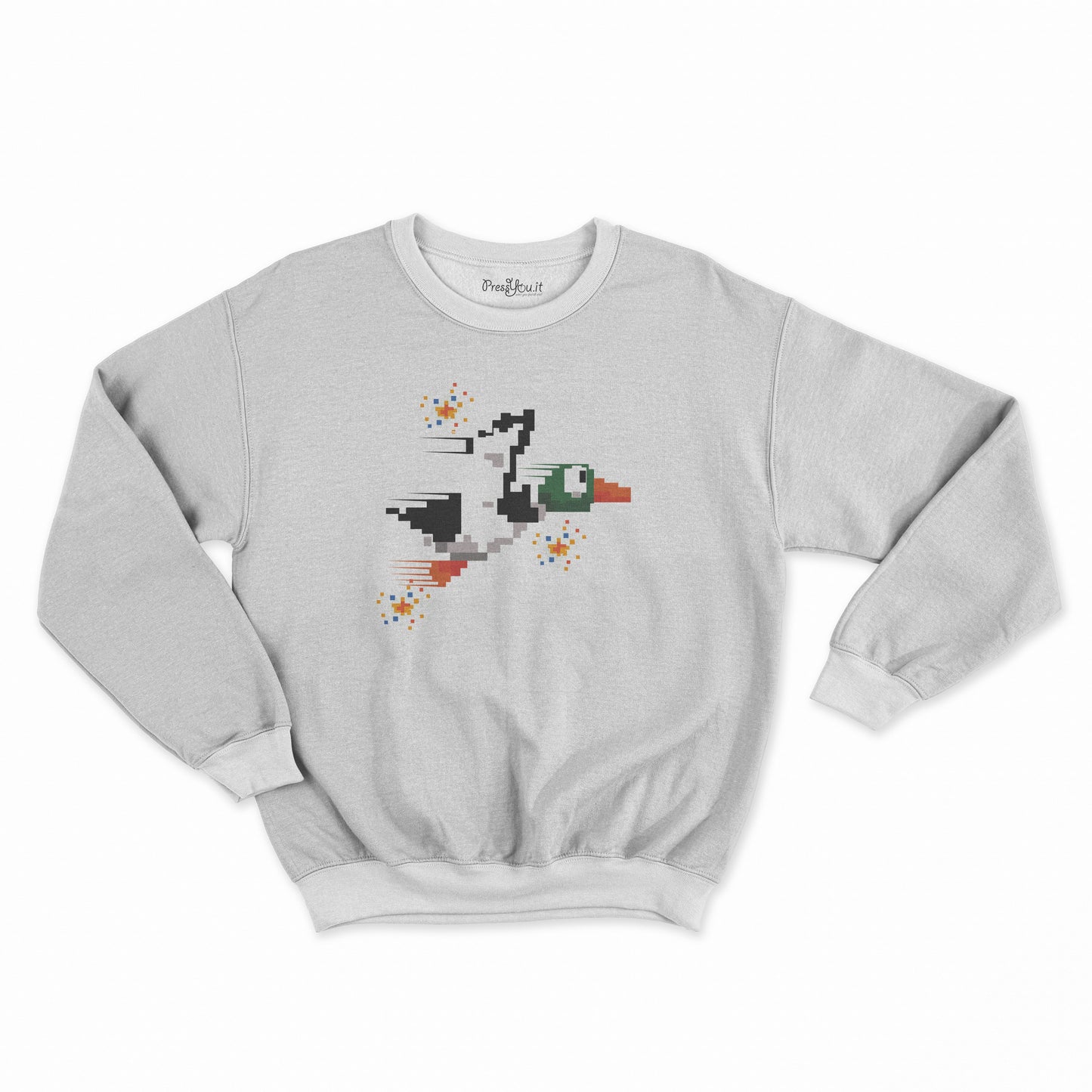 felpa girocollo unisex- DUCK HUNT