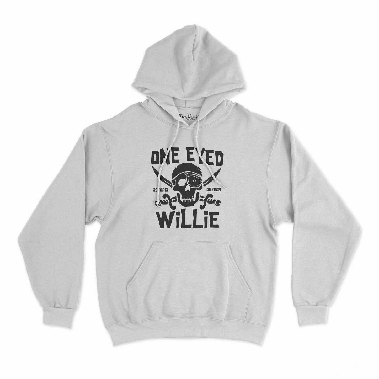 felpa con cappuccio unisex- one eyed willie