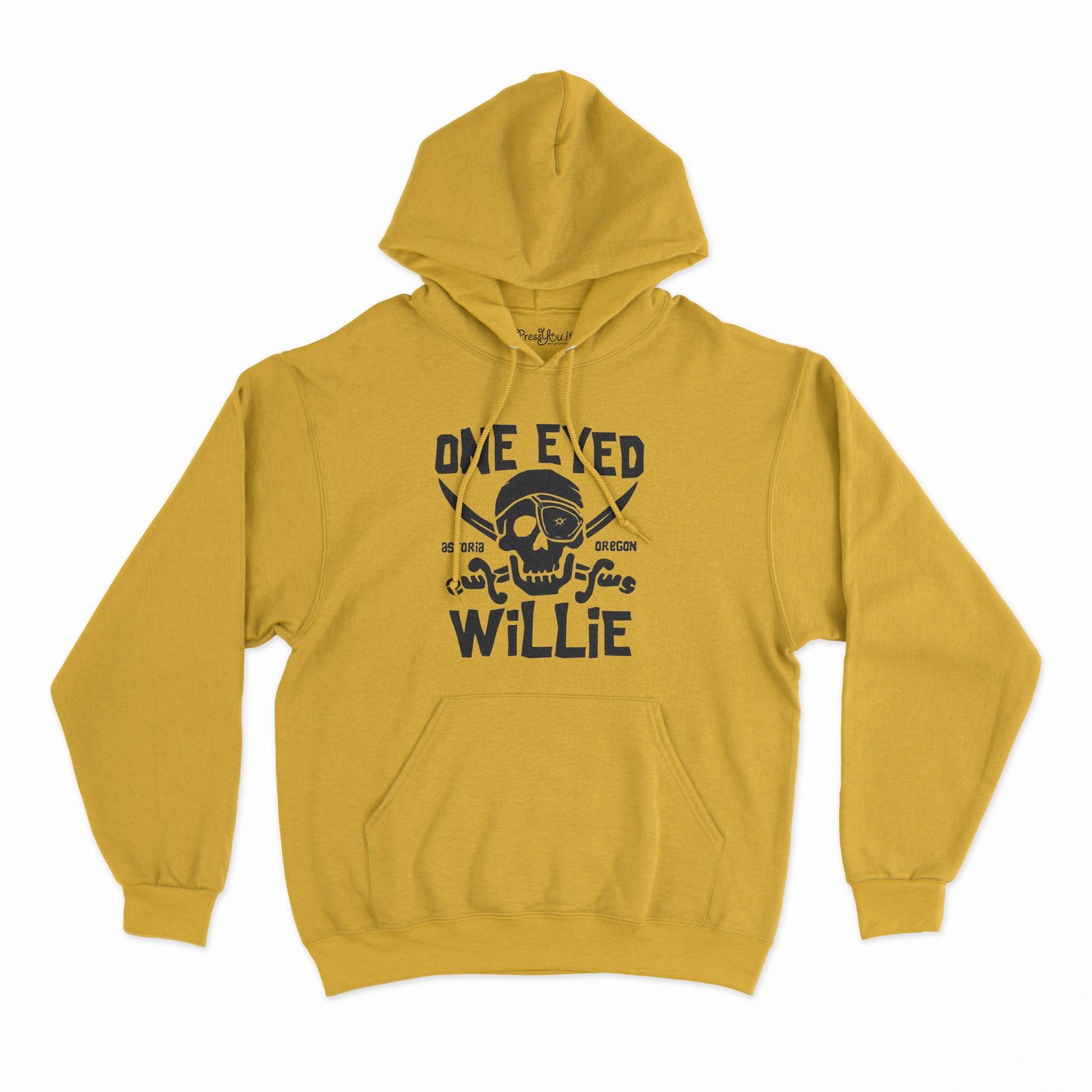 felpa con cappuccio unisex- one eyed willie