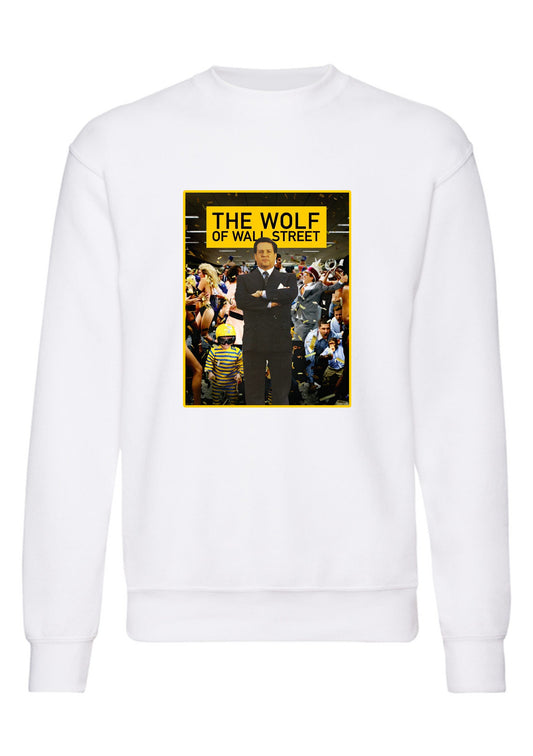 felpa girocollo unisex- the wolf of renato