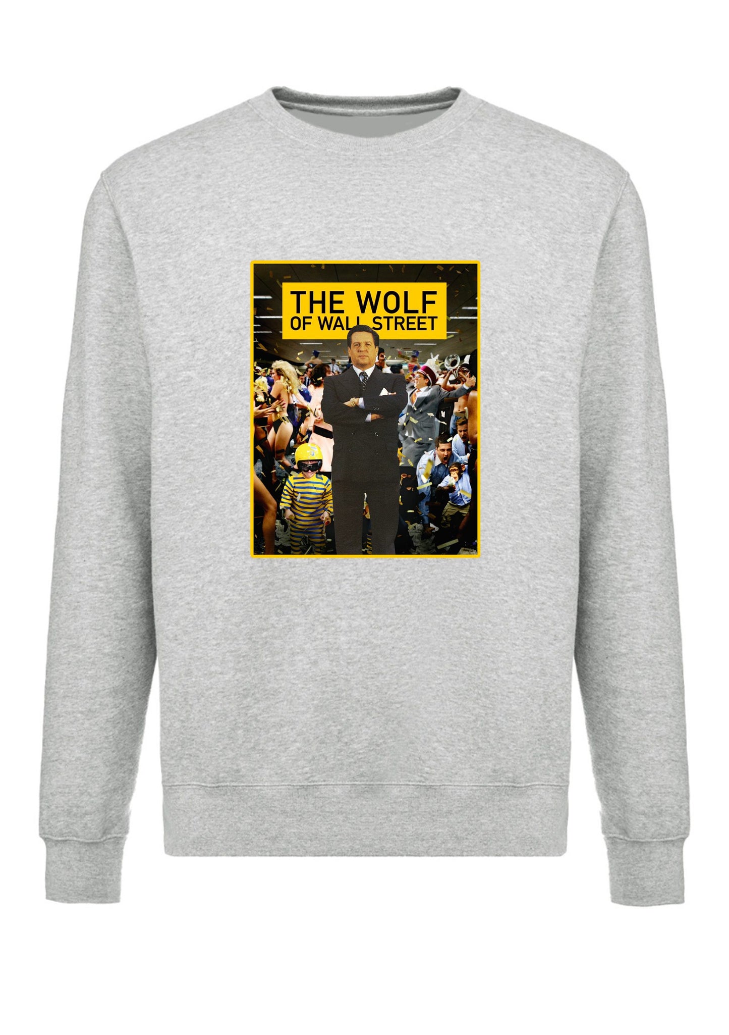 felpa girocollo unisex- the wolf of renato