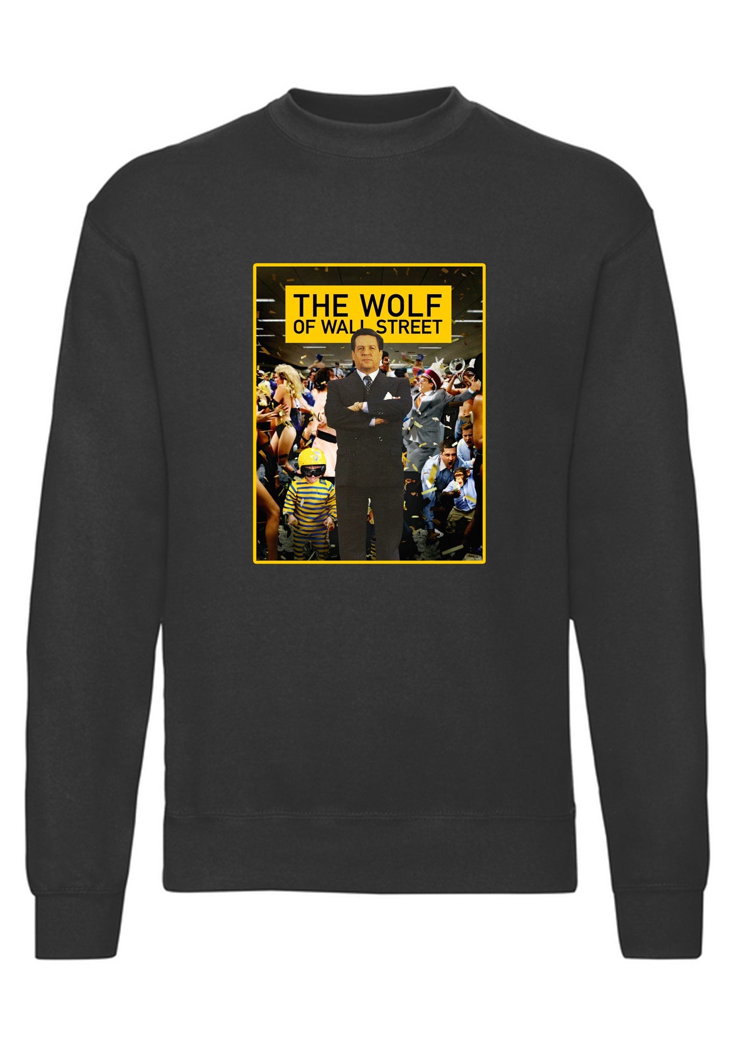 felpa girocollo unisex- the wolf of renato