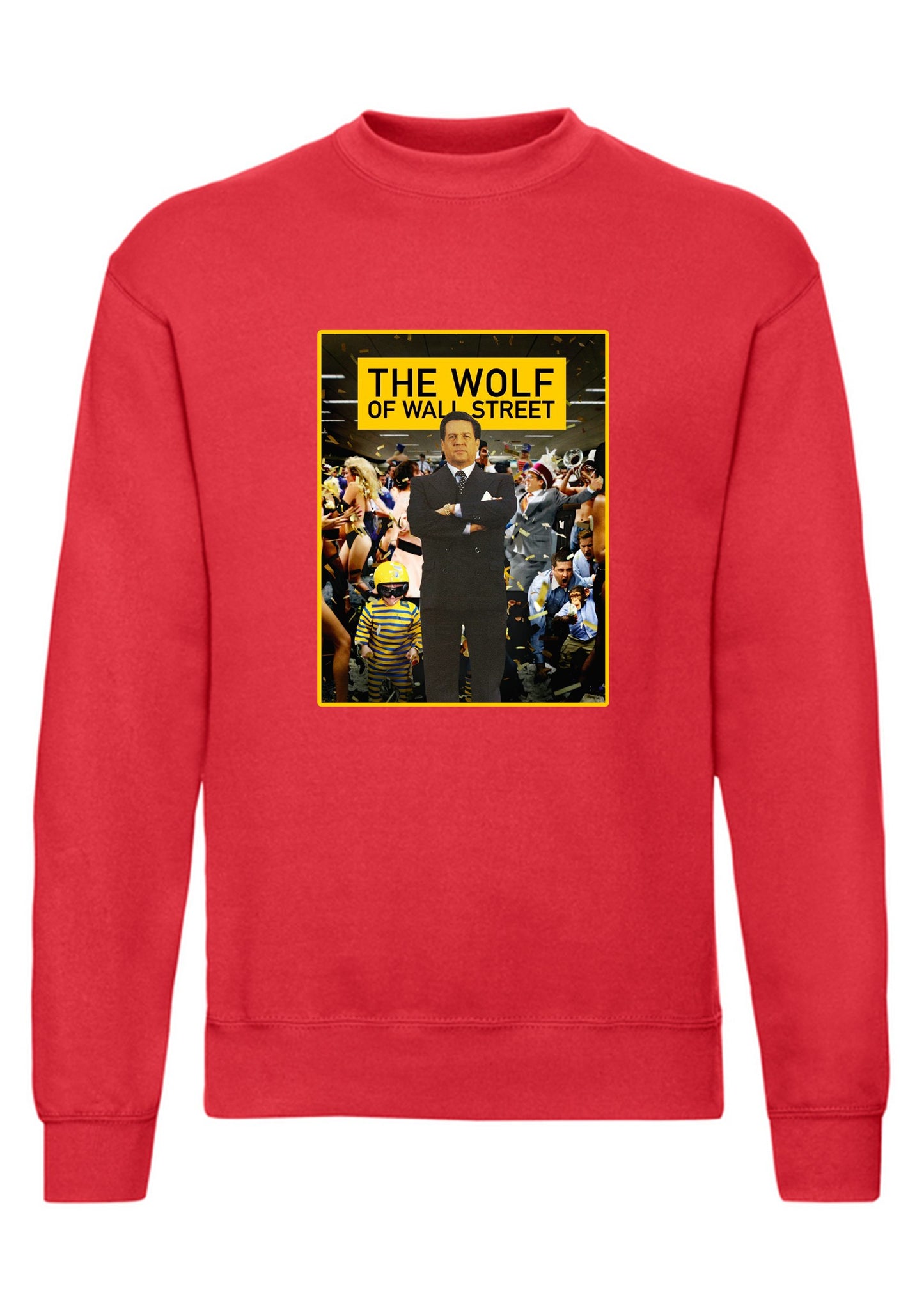 felpa girocollo unisex- the wolf of renato