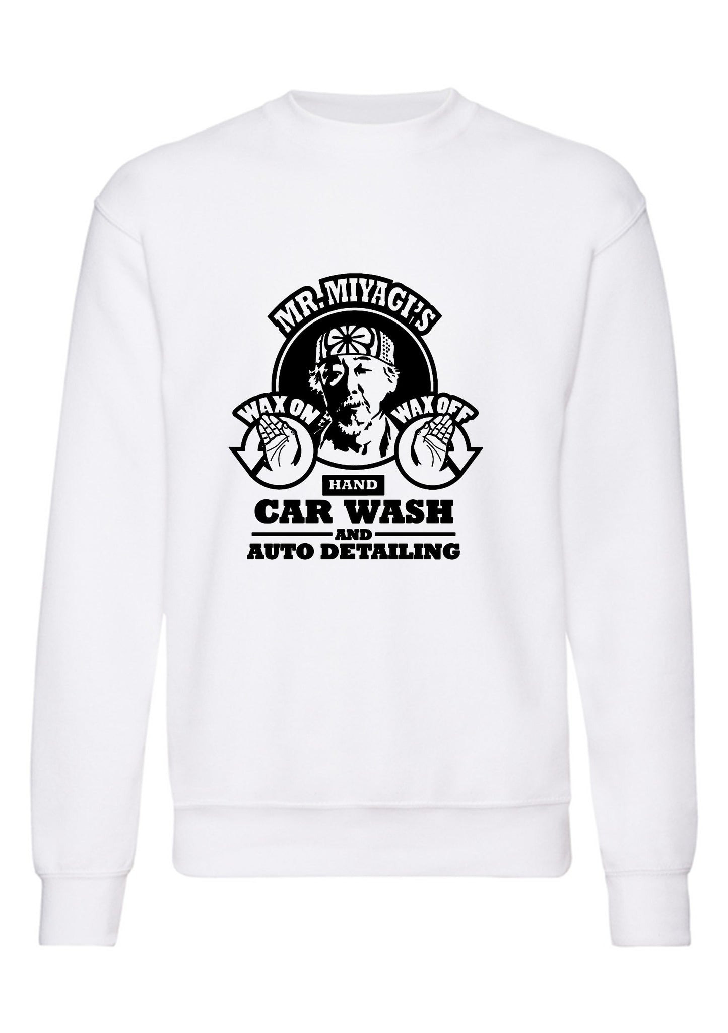 felpa girocollo unisex- car wash miyagi