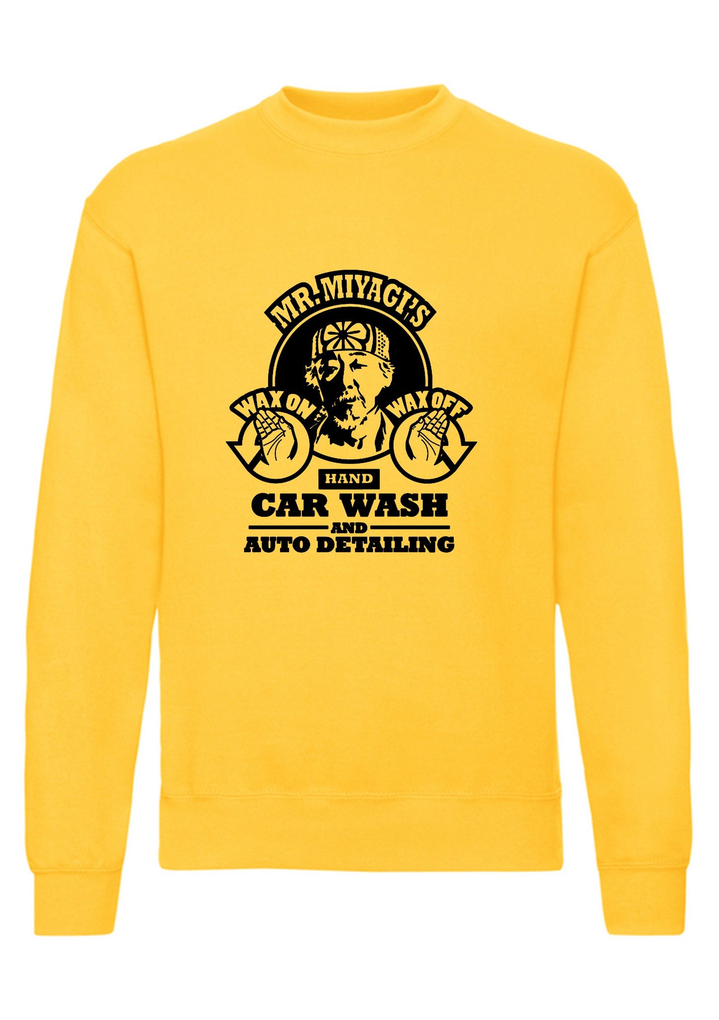 felpa girocollo unisex- car wash miyagi