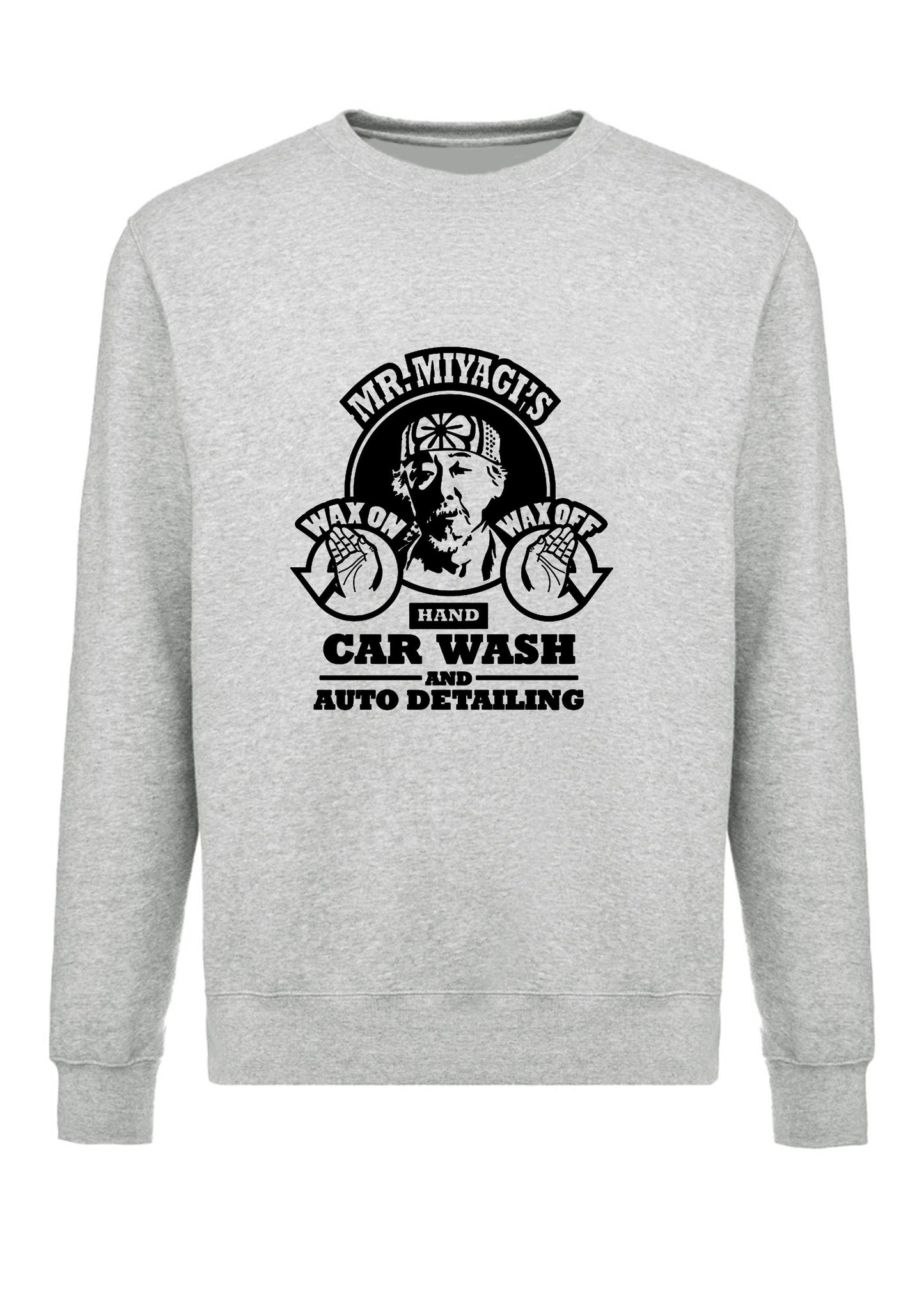 felpa girocollo unisex- car wash miyagi