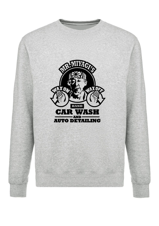 felpa girocollo unisex- car wash miyagi