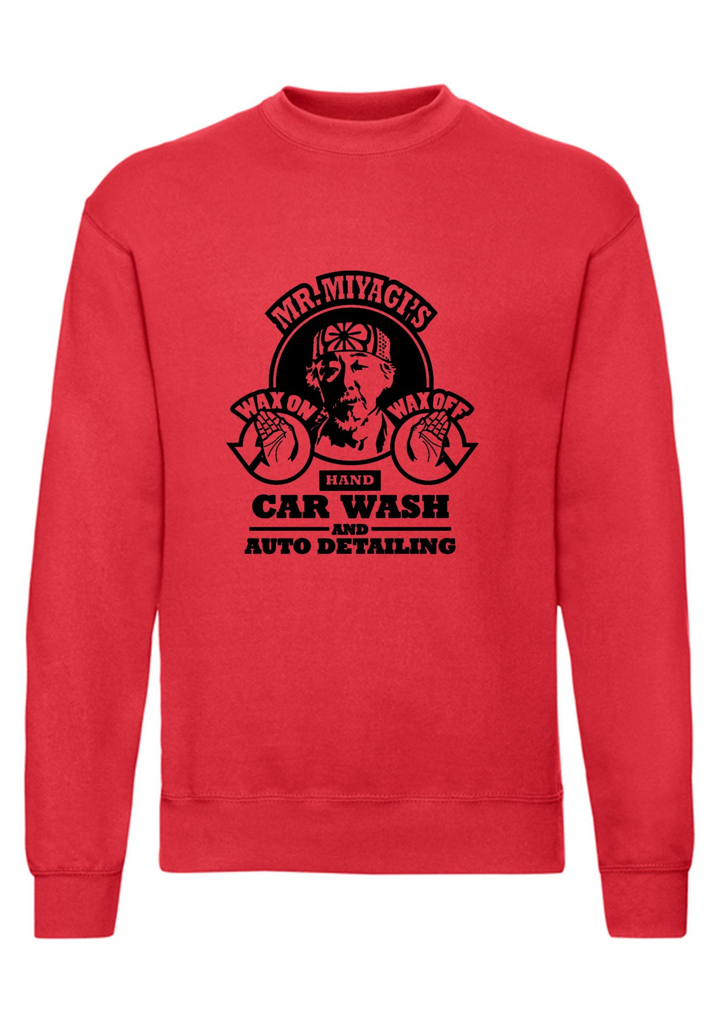 felpa girocollo unisex- car wash miyagi