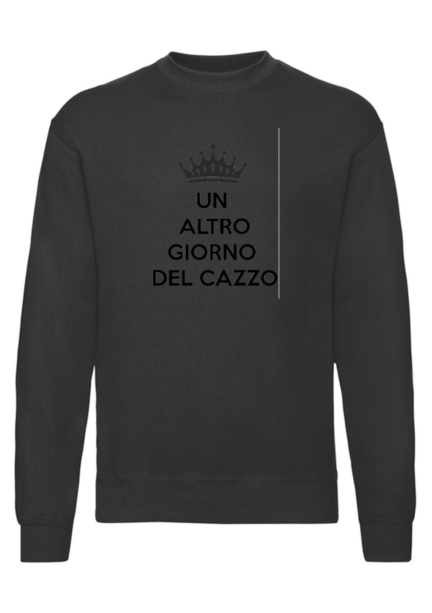 felpa girocollo unisex- un altro g del cazzo