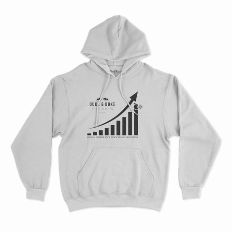 felpa con cappuccio unisex- DUKE FROZEN ORANGE JUICE STOCK TREND PREDICTION