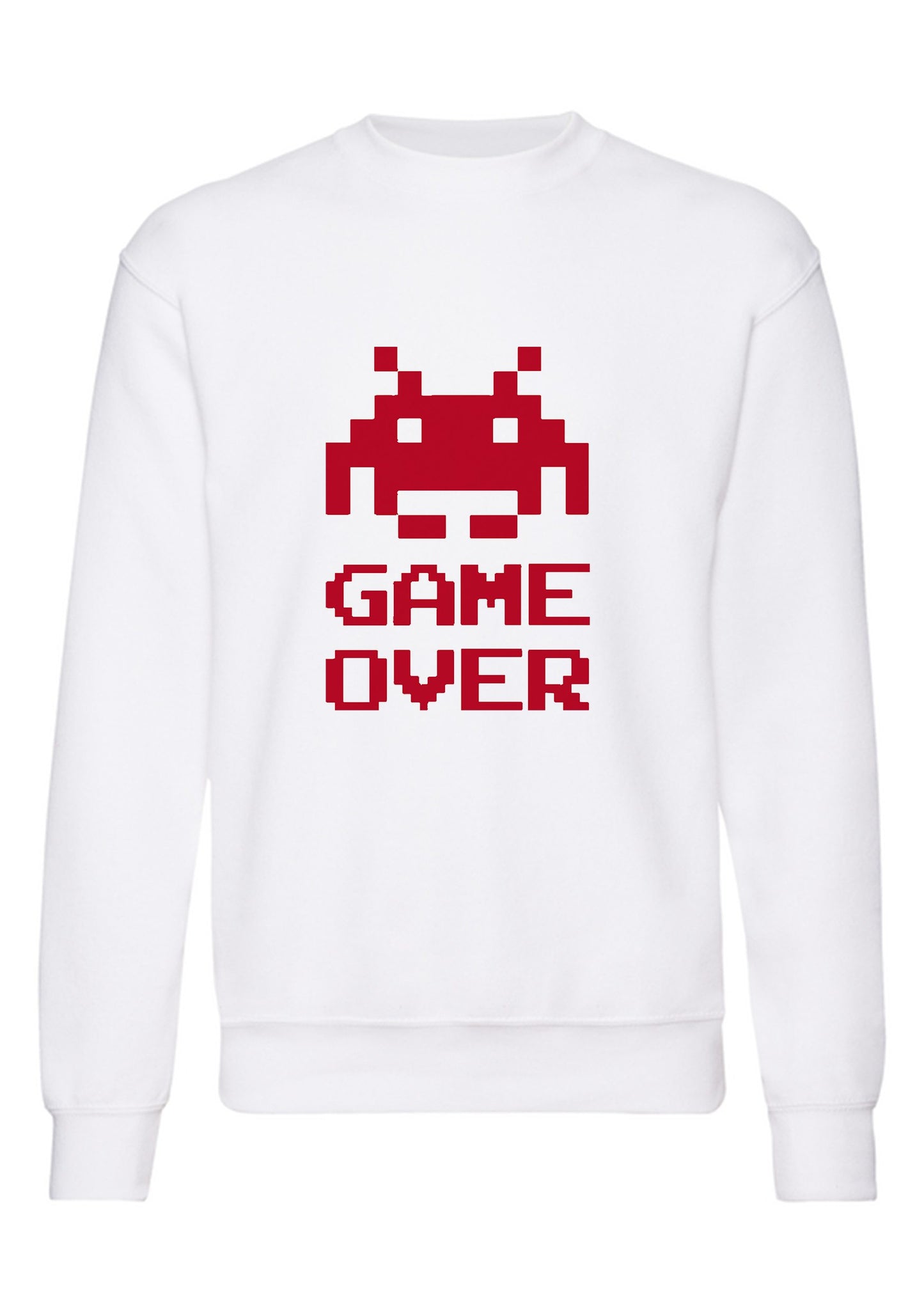 felpa girocollo unisex- game over