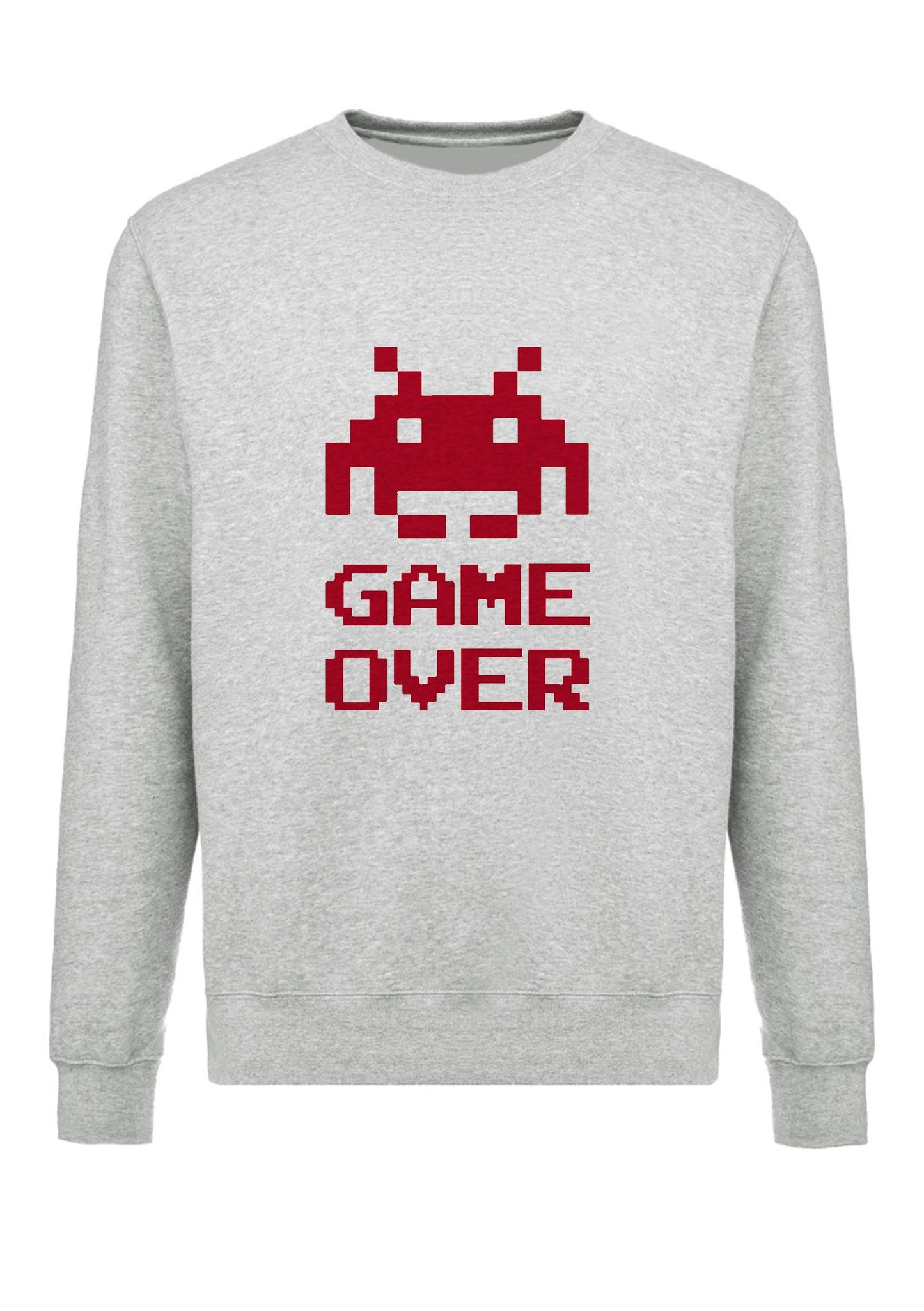 felpa girocollo unisex- game over