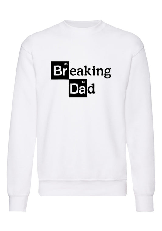 felpa girocollo unisex- breacking dad