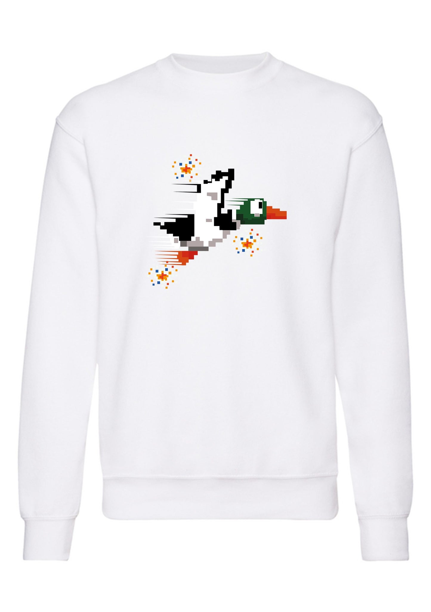 felpa girocollo unisex- DUCK HUNT