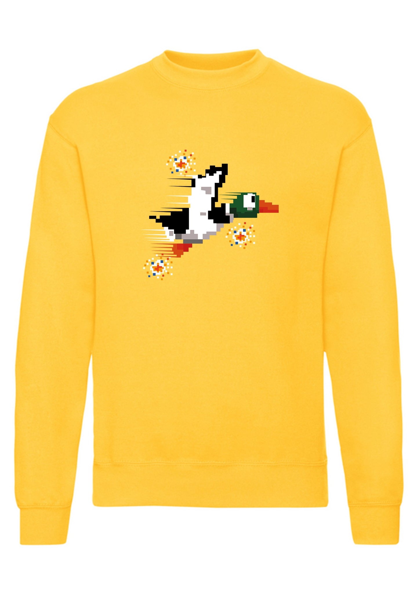 felpa girocollo unisex- DUCK HUNT