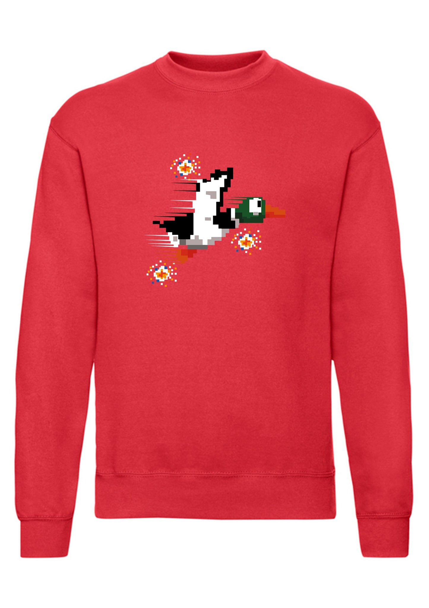 felpa girocollo unisex- DUCK HUNT