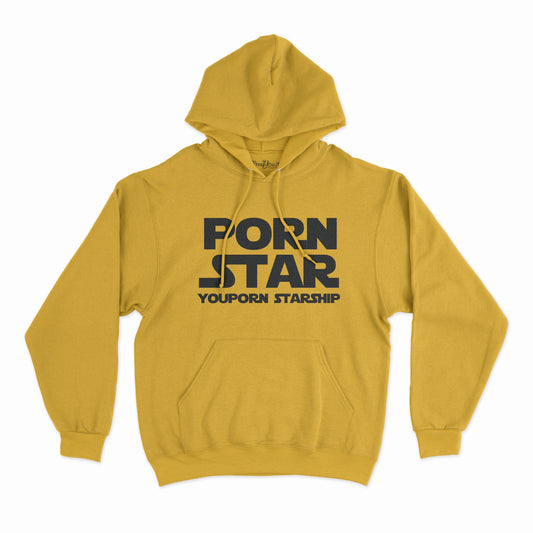 felpa con cappuccio unisex- porn star