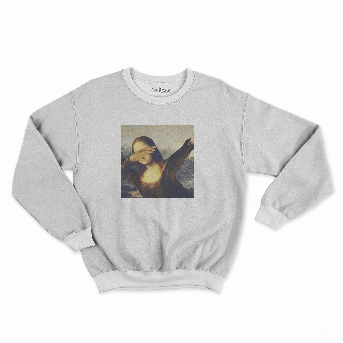 felpa girocollo unisex- gioconda dab