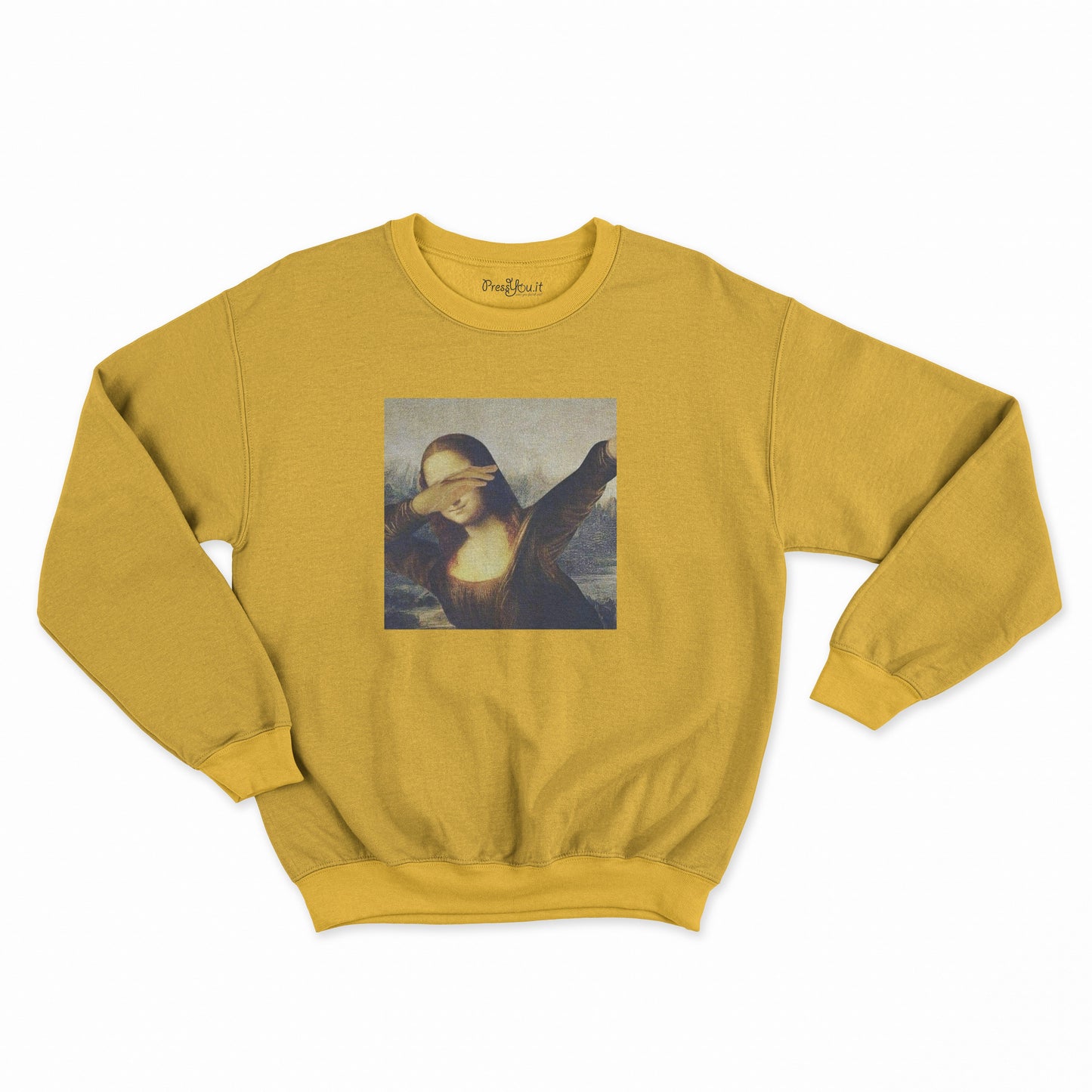 felpa girocollo unisex- gioconda dab