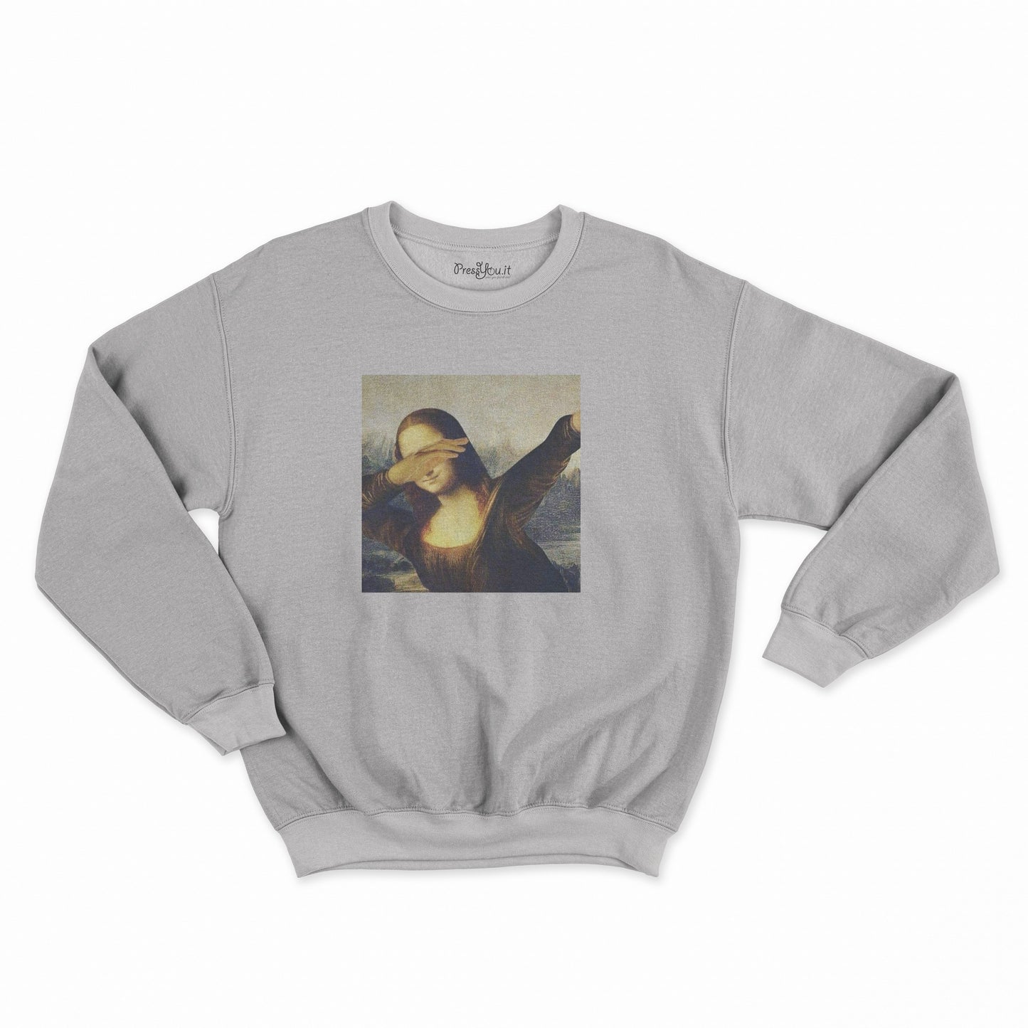 felpa girocollo unisex- gioconda dab