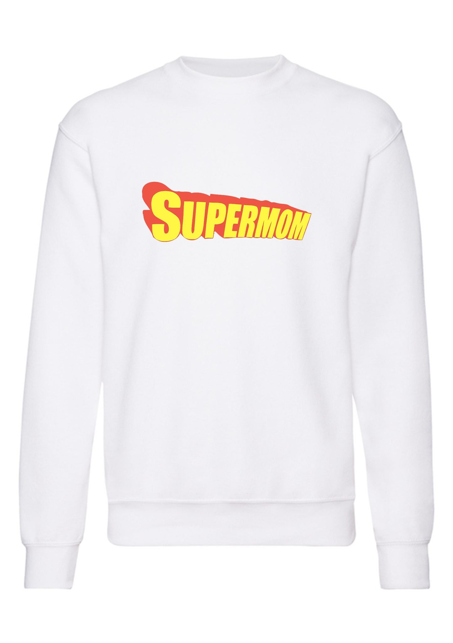 felpa girocollo unisex- supermom