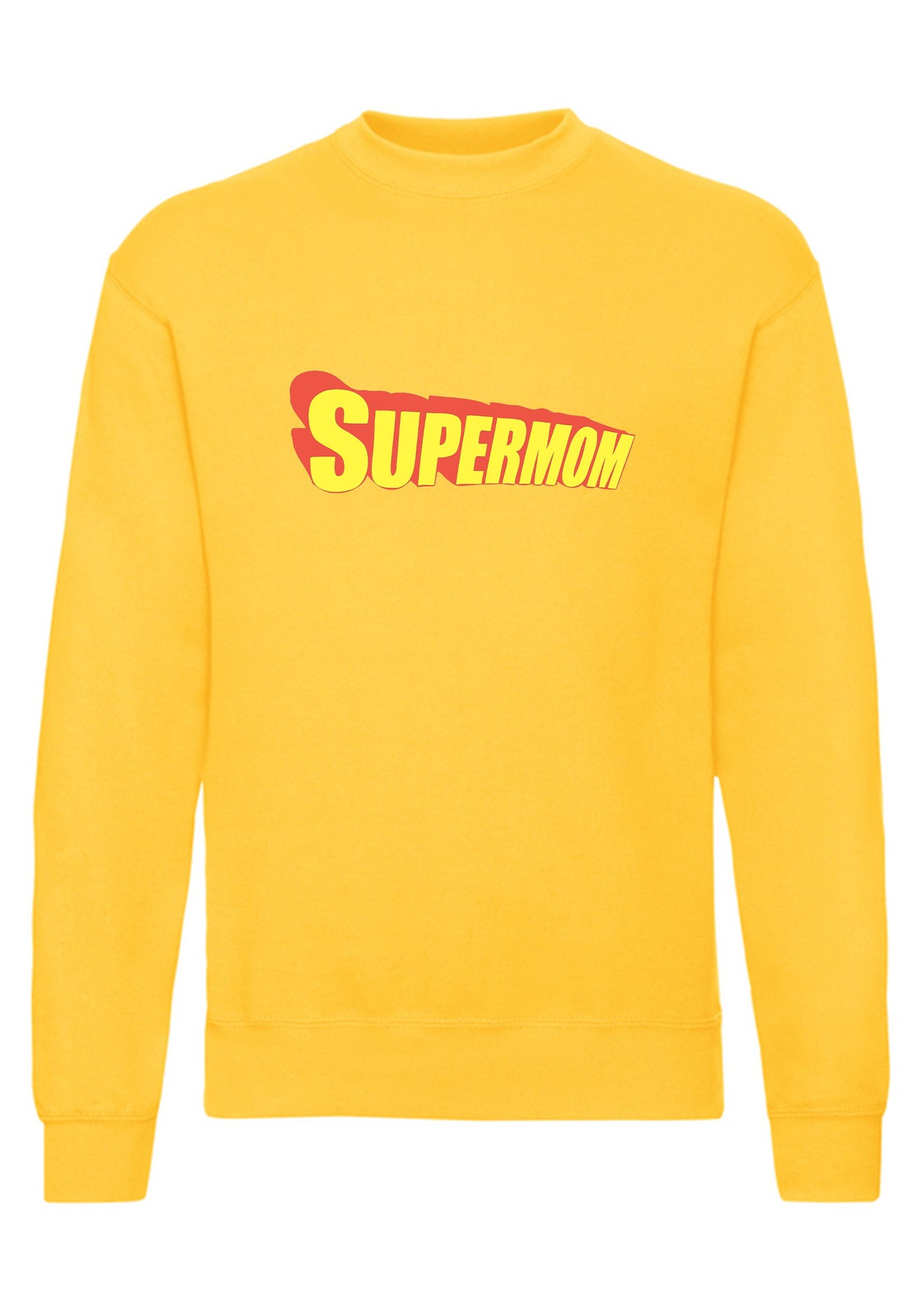 felpa girocollo unisex- supermom