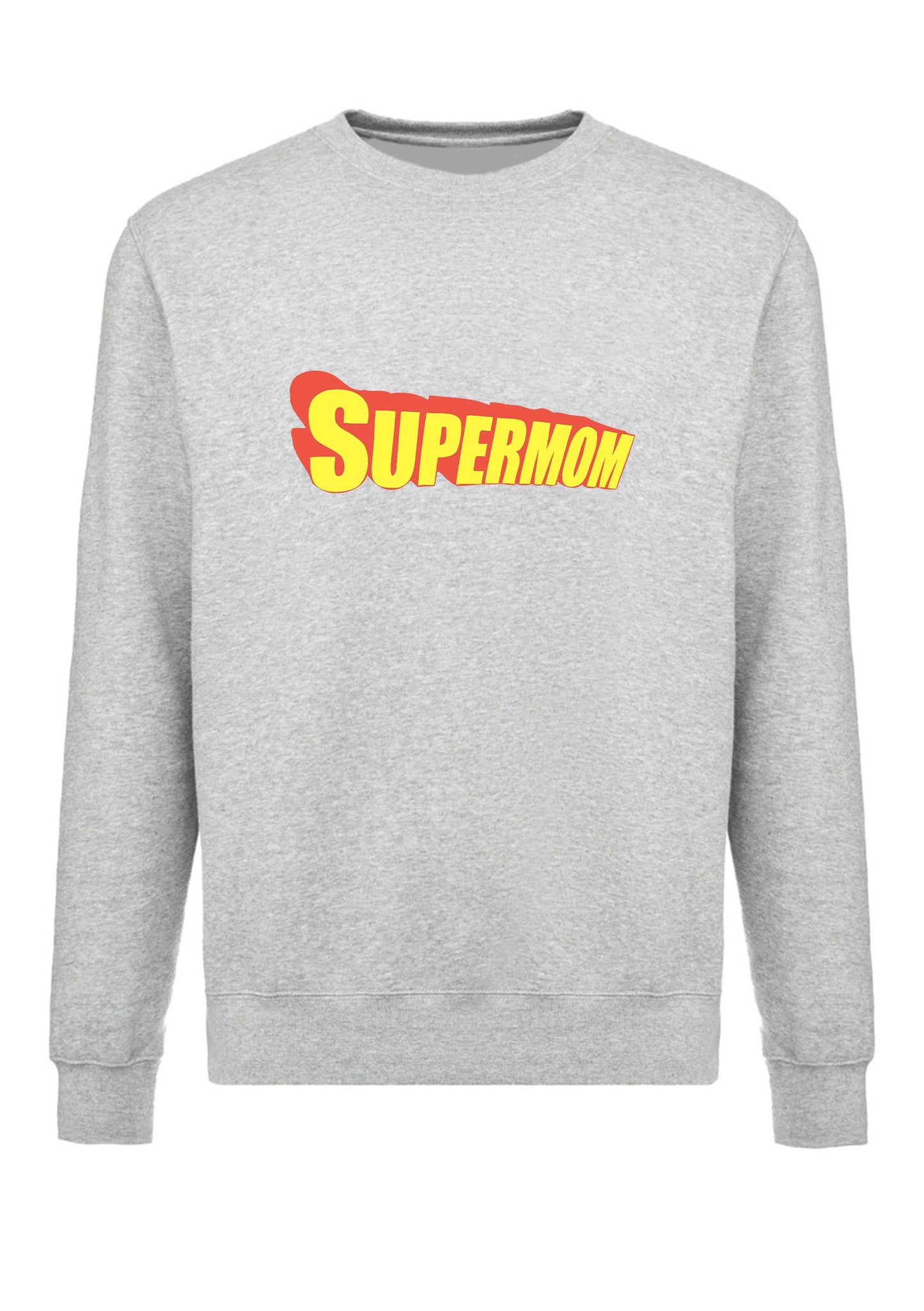 felpa girocollo unisex- supermom