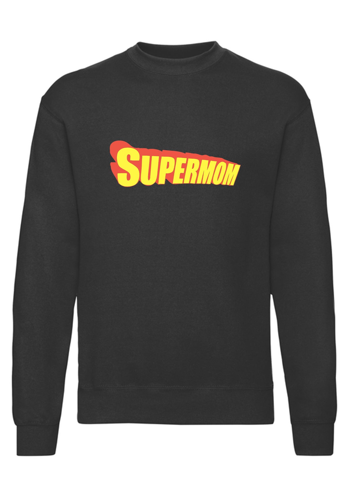 felpa girocollo unisex- supermom