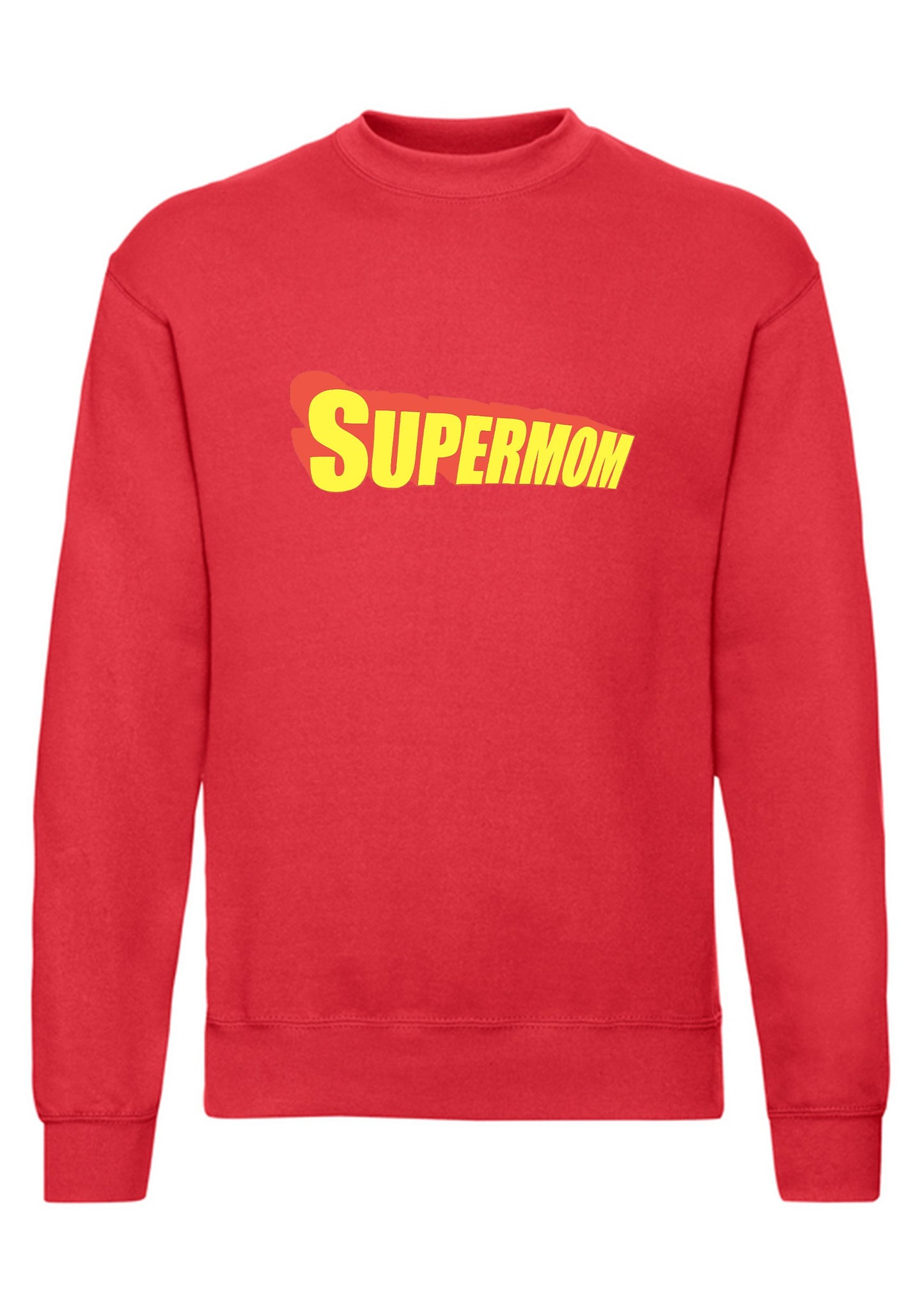 felpa girocollo unisex- supermom