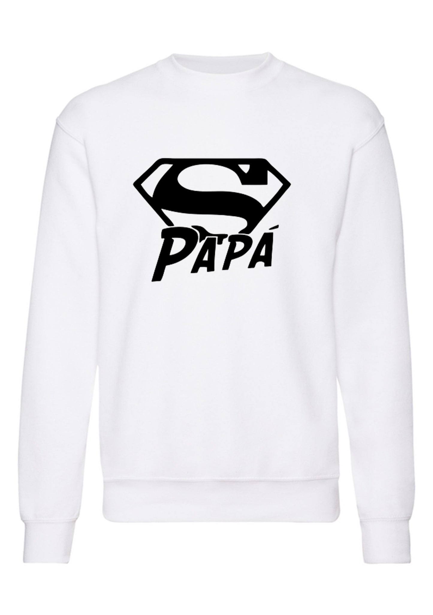 felpa girocollo unisex- super papa