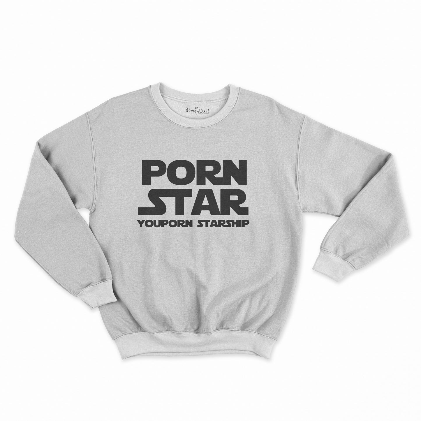 felpa girocollo unisex- porn star