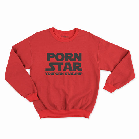 felpa girocollo unisex- porn star