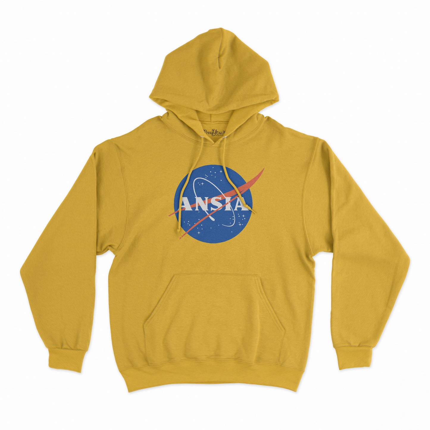 felpa con cappuccio unisex- ansia nasa