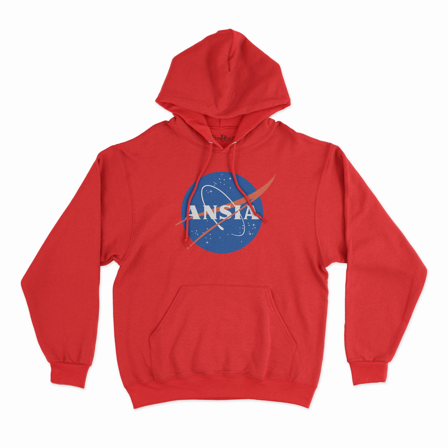 felpa con cappuccio unisex- ansia nasa