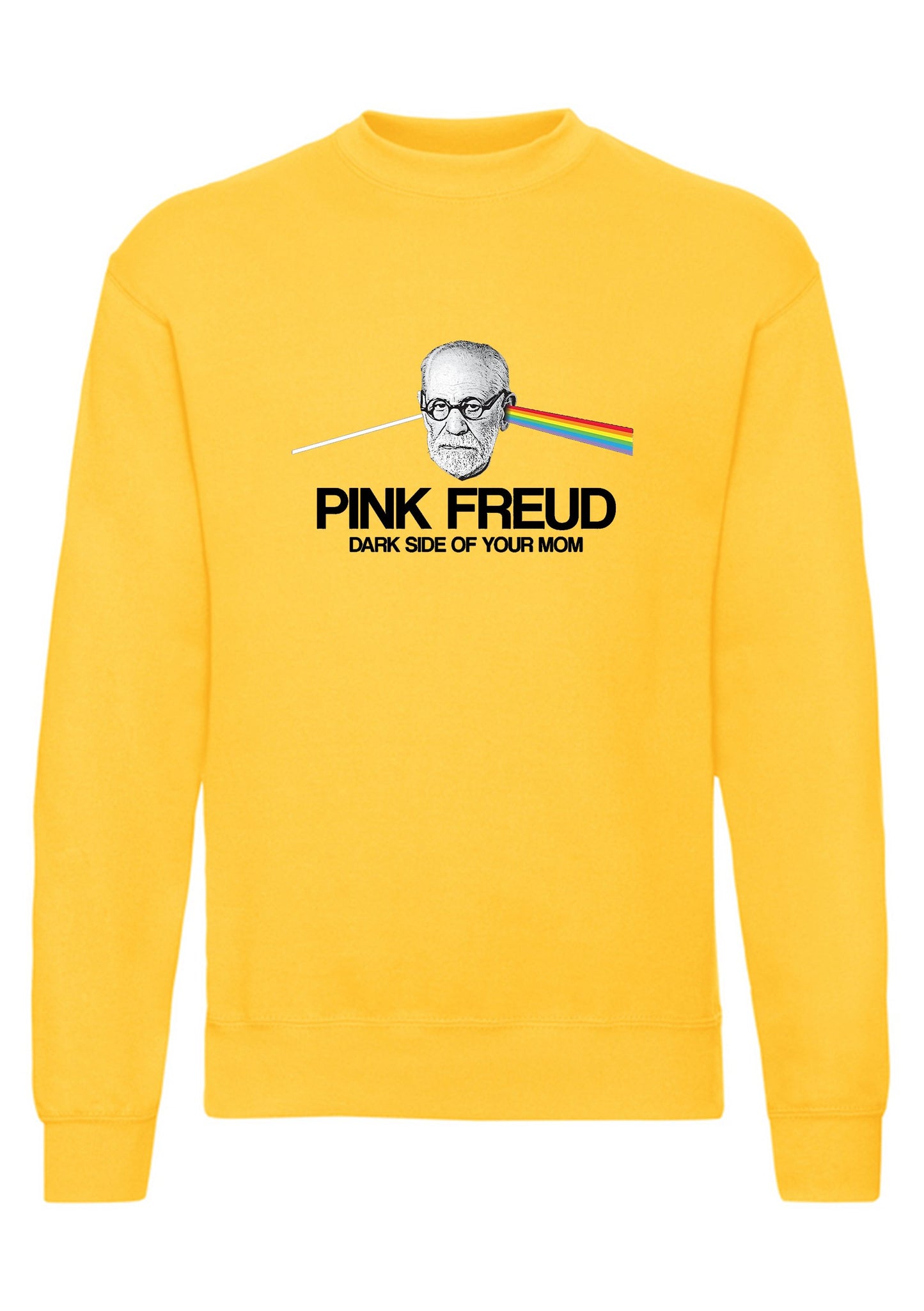 felpa girocollo unisex- pink freud