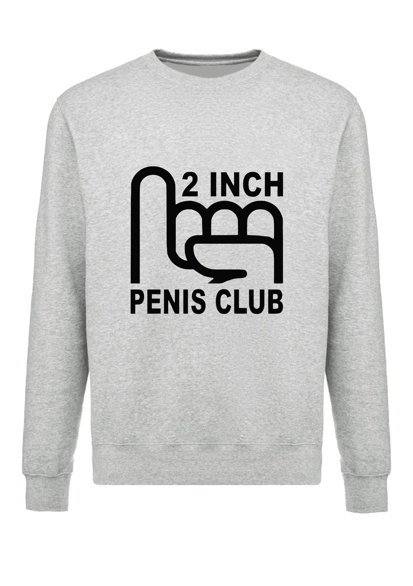 felpa girocollo unisex- 2 inch penis club