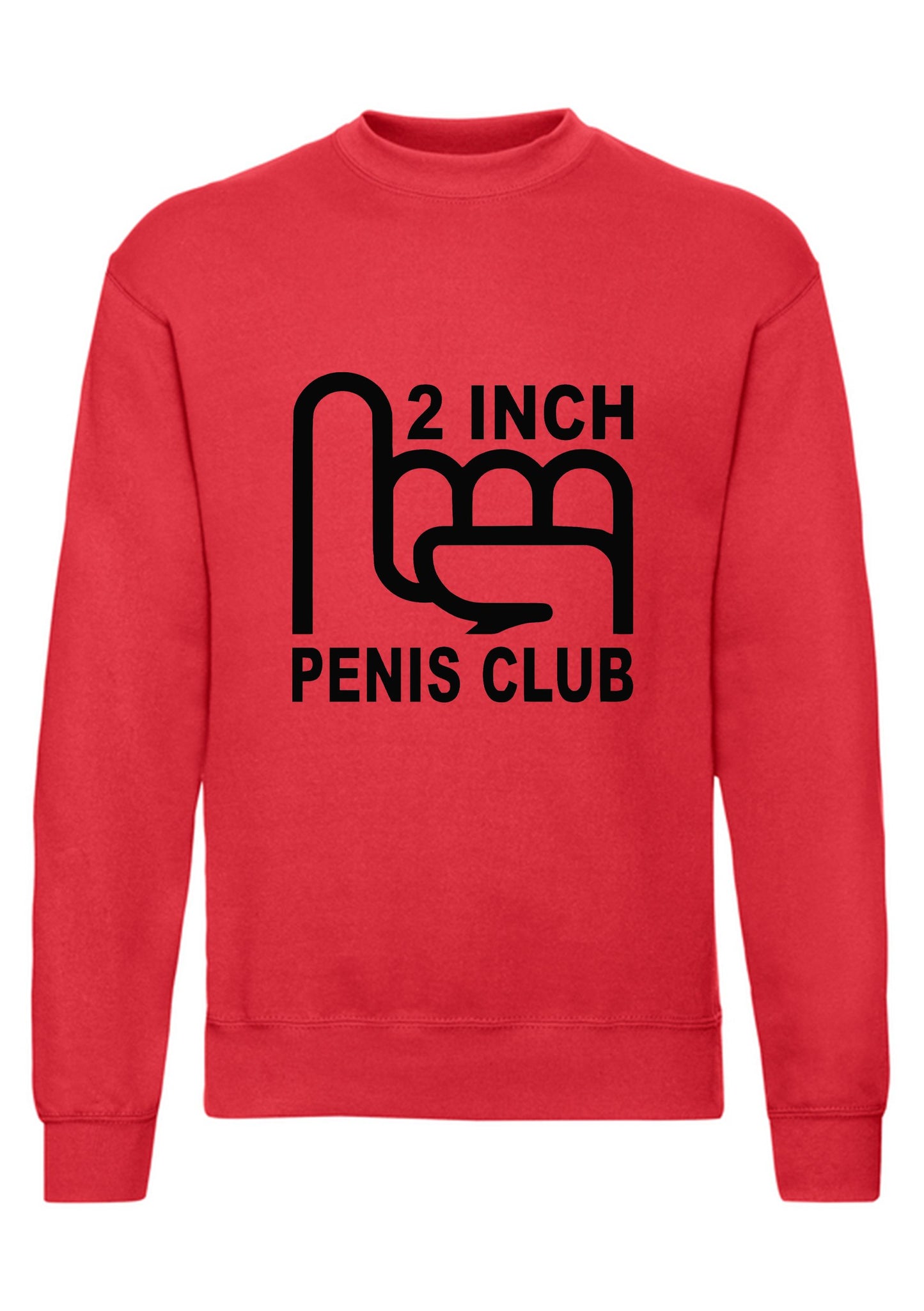 felpa girocollo unisex- 2 inch penis club